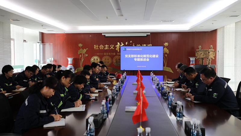 富平公司組織召開(kāi)黨支部標(biāo)準(zhǔn)化規(guī)范化建設(shè)專題推進(jìn)會(huì)