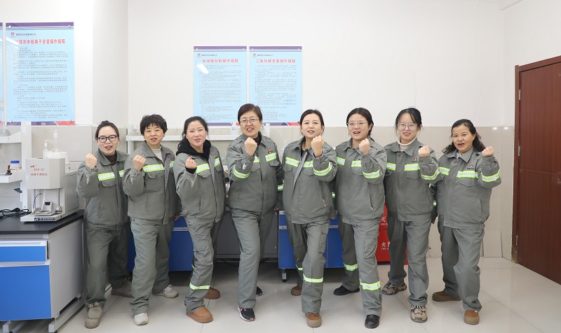 用熱情與智慧書寫巾幗擔當——記陜煤集團巾幗建功示范崗黃陵公司質量管理部