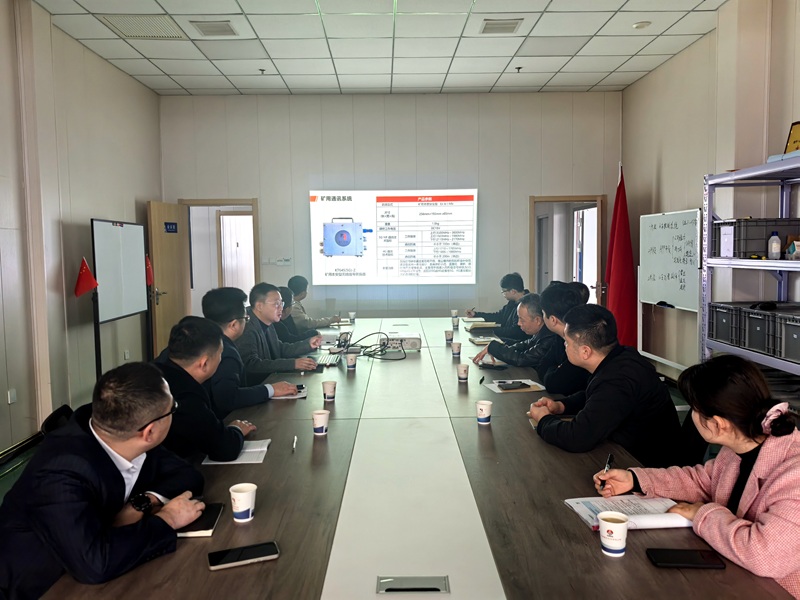 王琦一行到智引公司調(diào)研指導(dǎo)工作
